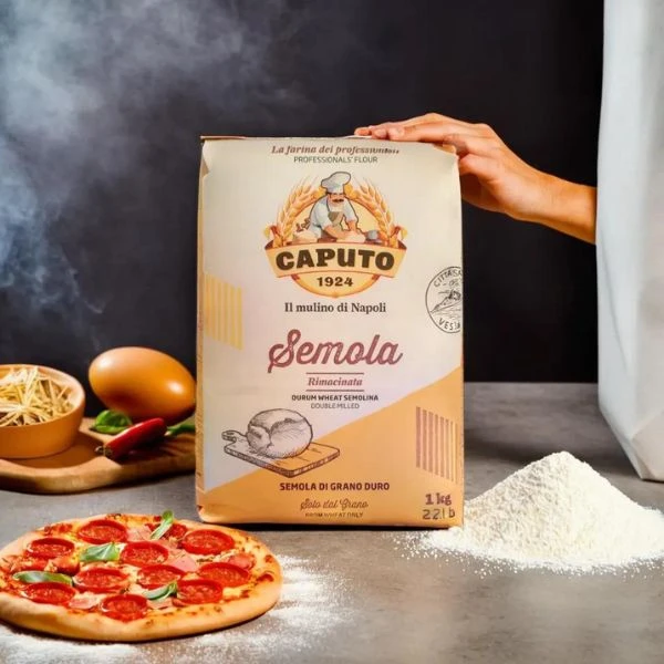 Caputo Semola Pizzamel 1 kg 11386 by Caputo color Sort