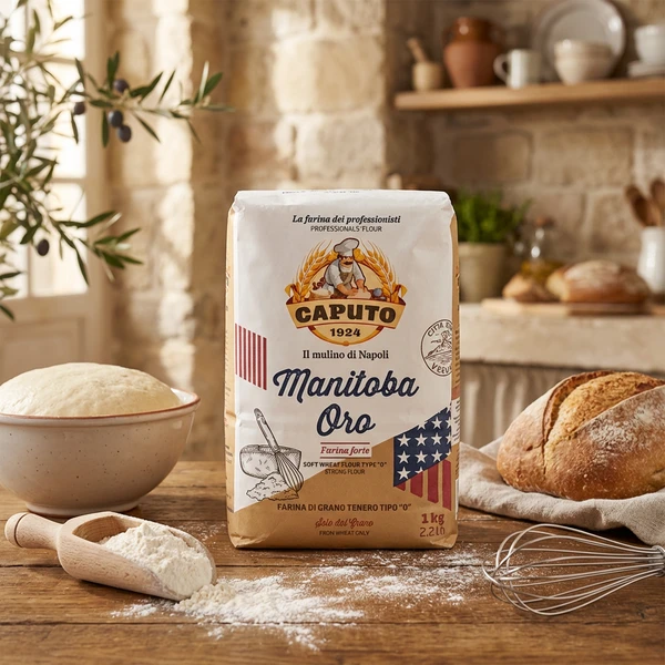 Caputo Farina Tipo 0 Manitoba Oro 1 kg 11391 by Caputo color Sort