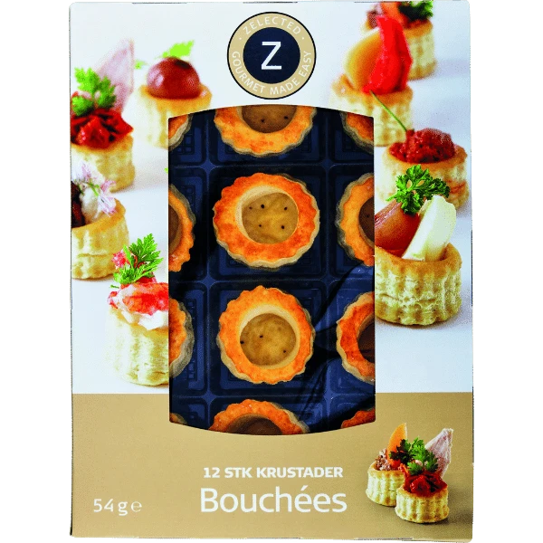Zelected Bouchees Krustader 12 stk. 10426 by Zelected color Sort