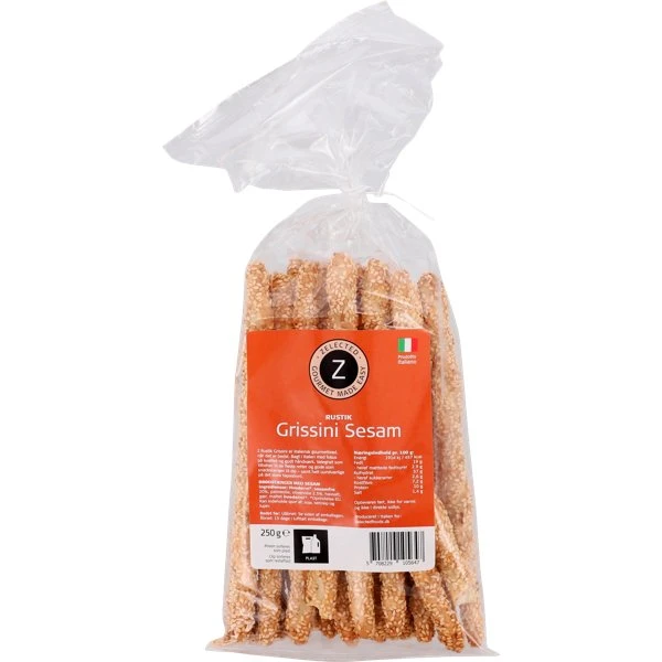 Zelected Rustik Grissini Sesam 250g 10564 by Zelected color Sort