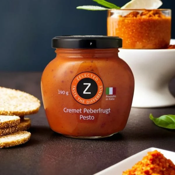 Cremet Peberfrugt Pesto 190g Zelected 10612 by Zelected color Sort