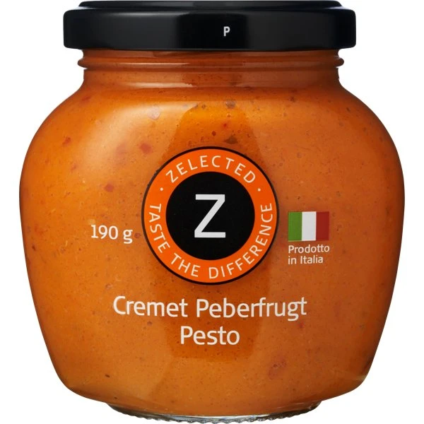 Cremet Peberfrugt Pesto 190g Zelected 10612 by Zelected color Sort
