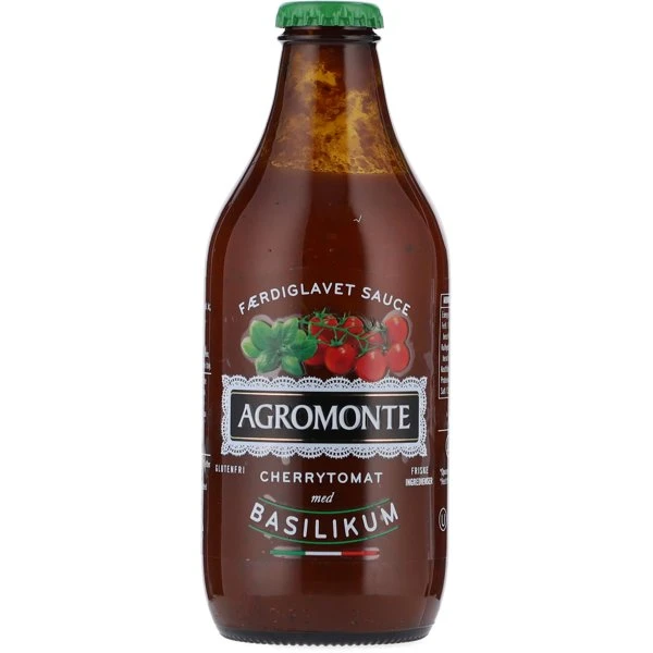 Agromonte Cherry Tomato Basil Pasta Sauce 330g bedst før 13/09/2026 12718 by Zelected color Sort