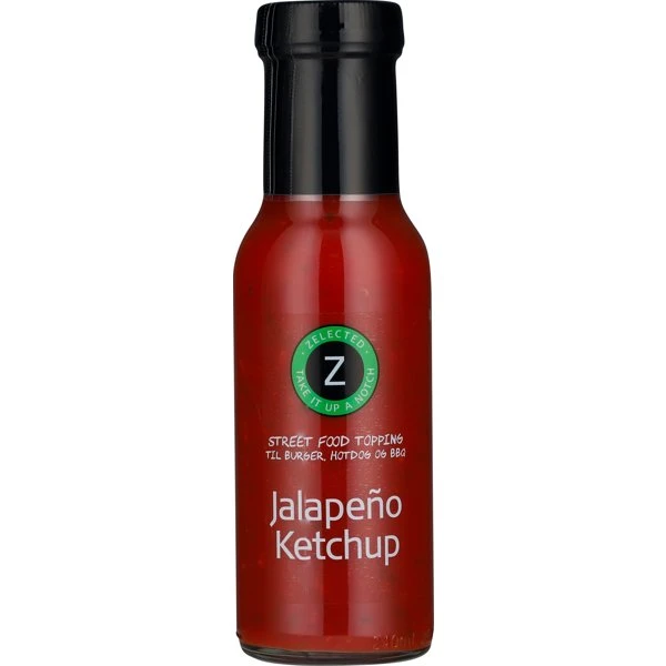 Jalapeño Ketchup 260g Zelected 15002 by Zelected color Sort