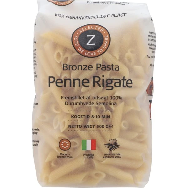 Pasta Penne Rigate 500g Zelected 17646 by Zelected color Sort