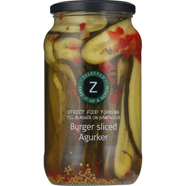 Burger Sliced Agurker 970g Zelected 30097Z by Zelected color Sort
