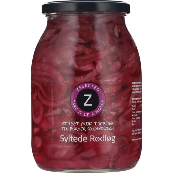 Syltede Rødløg 980g Zelected 30198Z by Zelected color Sort