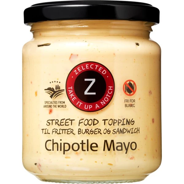 Chipotle Mayo "Street Food" 180g Zelected 70037 by Zelected color Sort