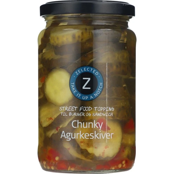 Chunky Agurkeskiver 330g Zelected 70044 by Zelected color Sort