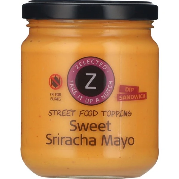 Sweet Sriracha Mayo 180g Zelected 70049 by Zelected color Sort
