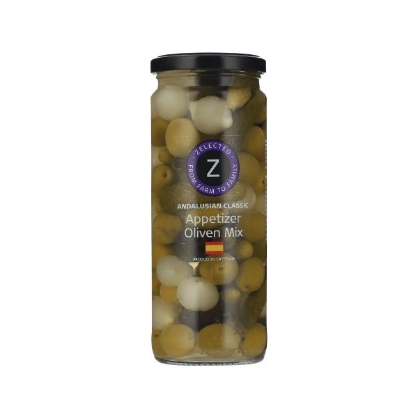 Zelected Appetizer Oliven Mix 485g 12137 by Zelected color Sort