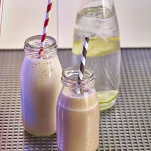 Mini Mælkeflaske til cocktails/milkshakes 25 cl. MMB250 by Genware color Sort