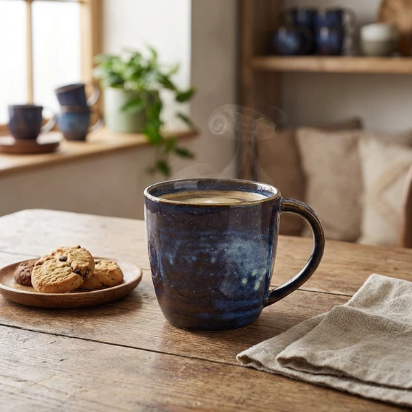 Terra Aqua Blue kaffekop 30cl - Terra MUG-PBL32 by Genware color Sort