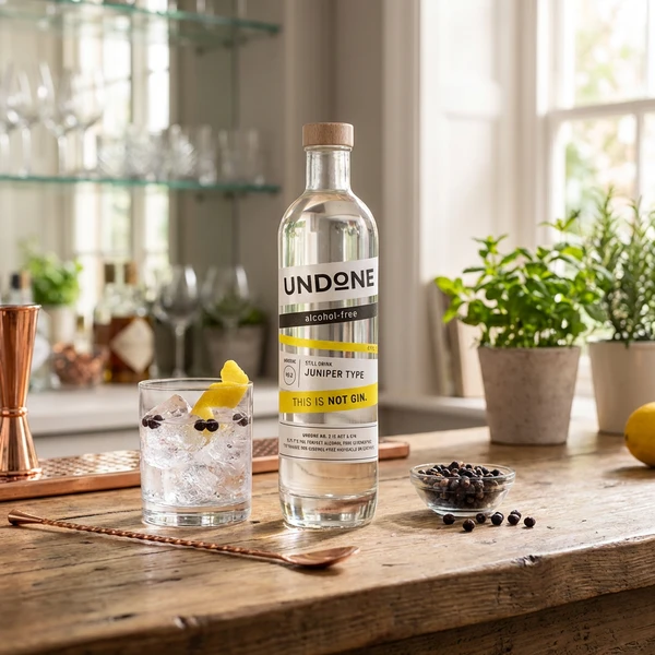 Undone No. 2 Not Gin Alkoholfri 70 cl 55950010 by Undone color Sort