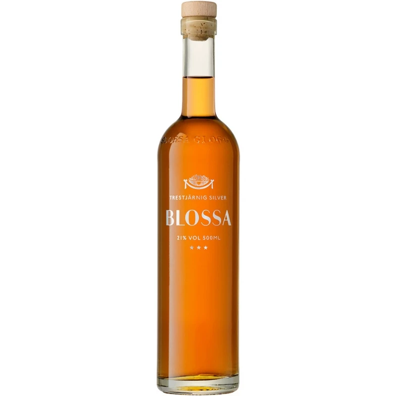 Blossa Trestjernet Sølv m. Rom 50 cl 207733 by BLOSSA color Sort