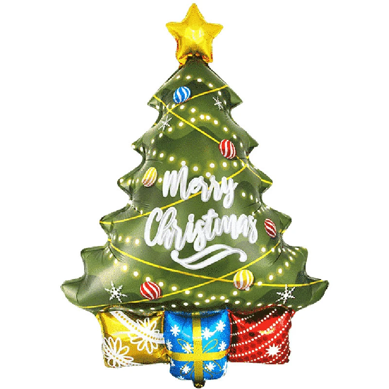 Folieballon Juletræ FX 60 CM 901853 by Godan color Sort