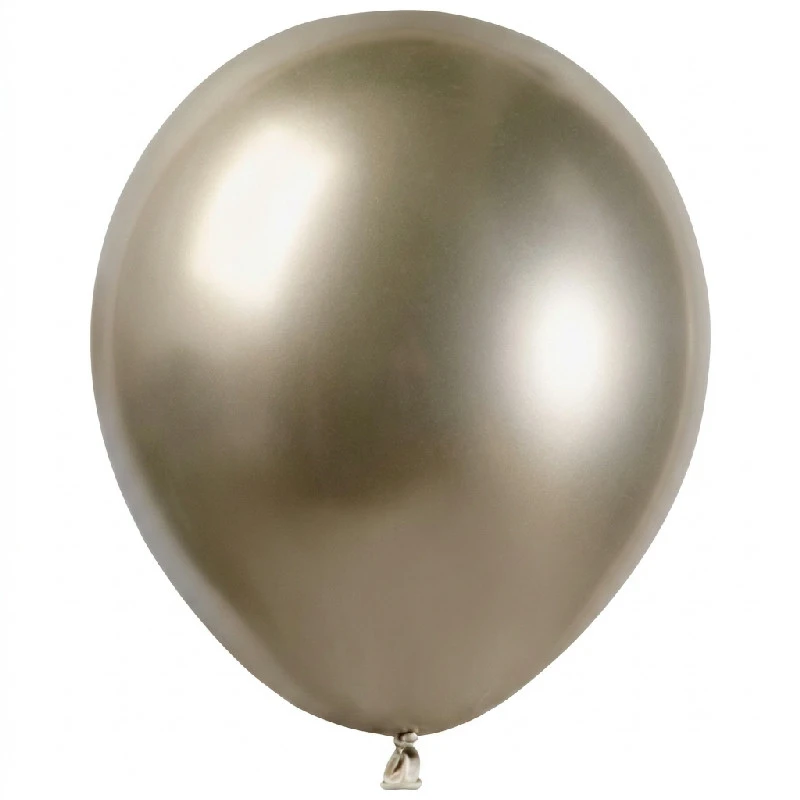 Glinsende balloner AB50 5" champagne 85 / 100 stk. AB50/85 by Godan color Sort