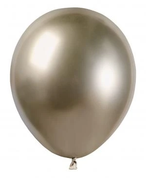Glinsende balloner AB50 5" champagne 85 / 100 stk. AB50/85 by Godan color Sort