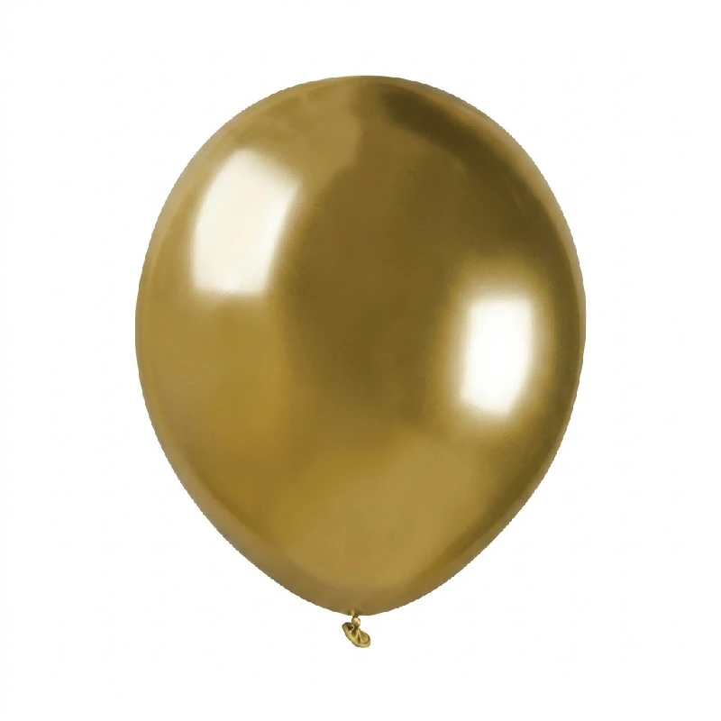 Glinsende balloner AB50 5" guld / 100 stk. AB50/88 by Godan color Sort
