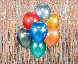 Ballonbuket B&C assorterede farver 7 stk. BB-MIX7 by Godan color Sort