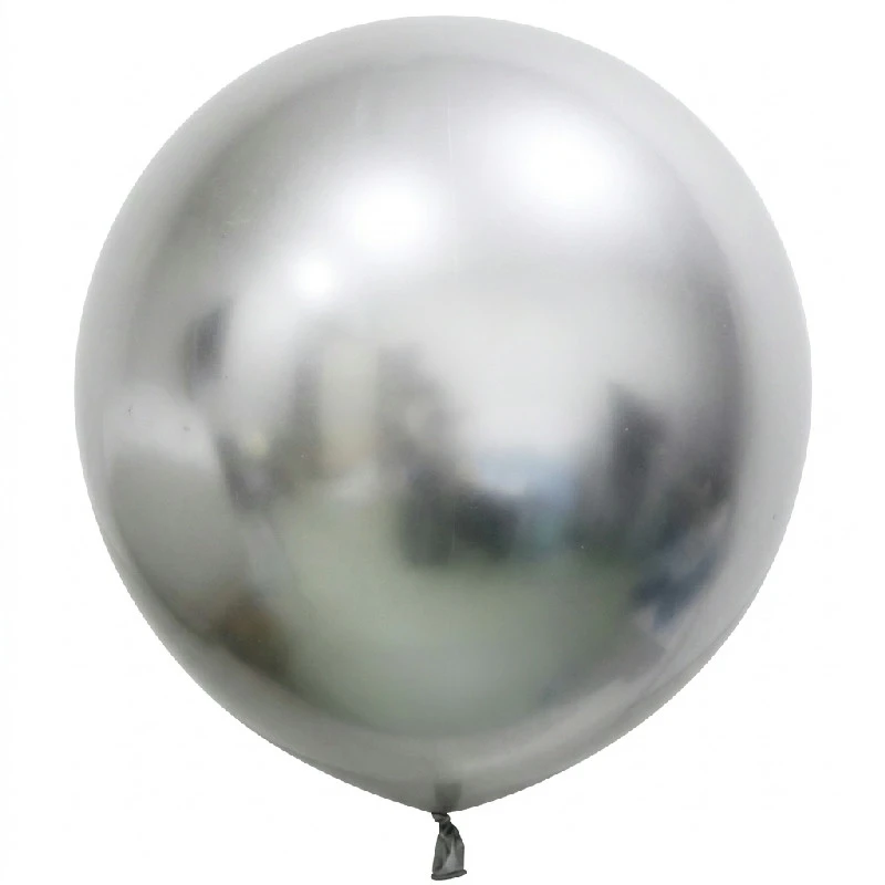 Balloner Beauty&Charm sølv platin 60 CM / 2 stk. CB-2PSR by Godan color Sort