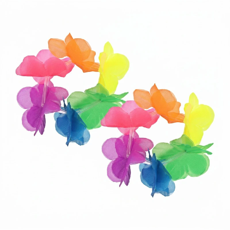 Hawaiiarmbånd farverige 2 stk. DJ-BHKO by Godan color Sort