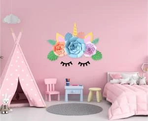 Enhjørning DIY papirdekoration FJ-DPJE by Godan color Sort