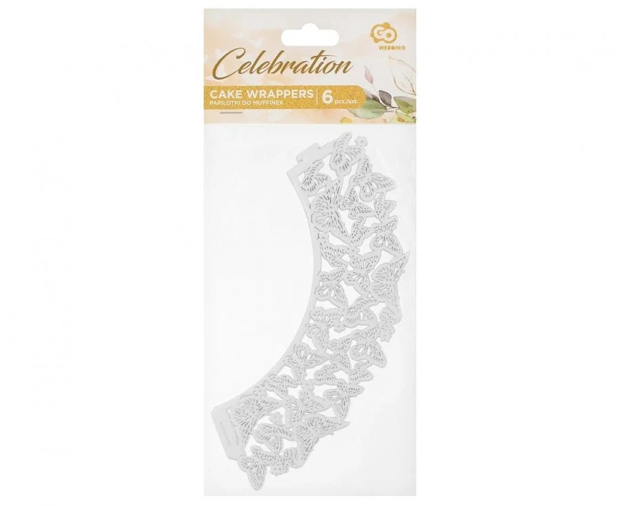 Sommerfugl cupcake holdere 6 stk FJ-PMMO by Godan color Sort