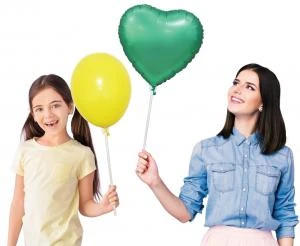 Godan Ballonpinde og papirholdere 100 stk. GA-PZP1 by Godan color Sort