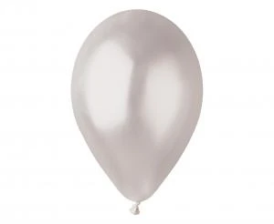 Ballon GM90 metal 25cm perle 100 stk. GM90/28 by Godan color Sort