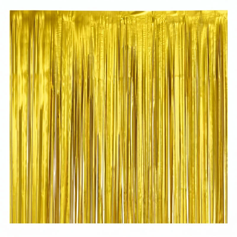 Frynsegardin B&C mat guld 100 x 200 cm SH-KMZL by Godan color Sort
