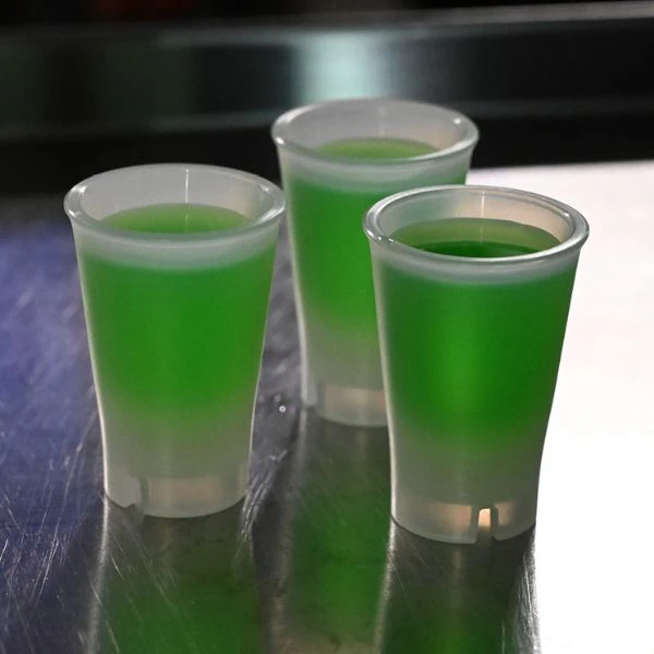 Shotglas frosted hvid 2 cl 1012 by GraMonty color Hvid