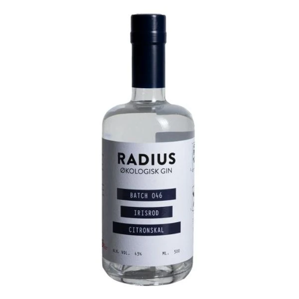 Radius Gin 046 Irisrod Citronskal ØKO FL 50 50670946 by Radius color Sort