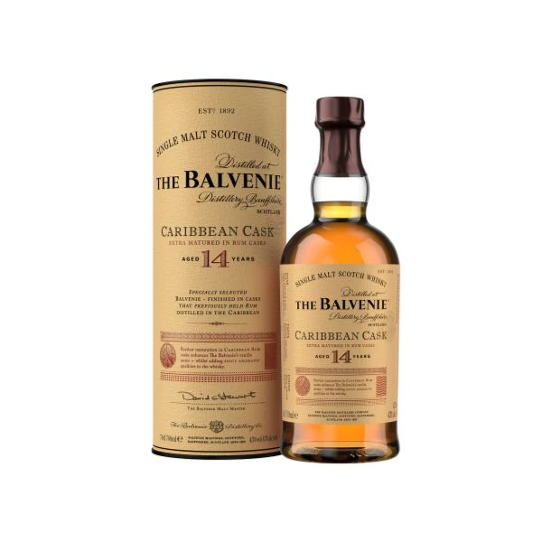 Balvenie Caribbean Cask 14 YO Single Malt 70 cl 1012283 by BALVENIE color Sort