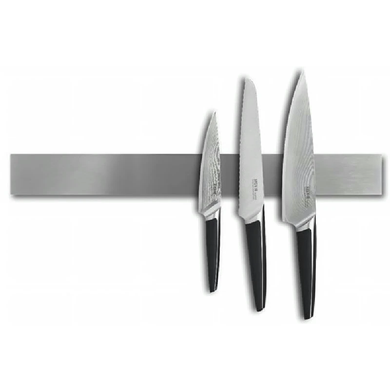 Knivmagnet i stål 40 cm -  RISVIG Acutus 530000 by RISVIG color Sort