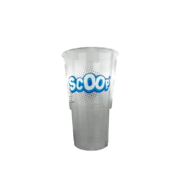Plastbæger Scoop Small 21 cl - 100 stk. 333738 by SCOOP color Klar