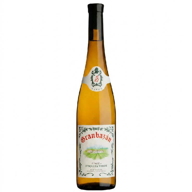 Albariño Etiqueta Verde 2024 Bodegas Granbazán 1587722 by Bodegas Granbazán color Hvid