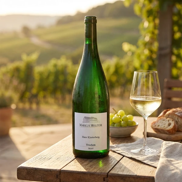 Haus Klosterberg Trocken 1 Ltr 2024 Weingut Markus Molitor 176821 by Markus Molitor color Hvid