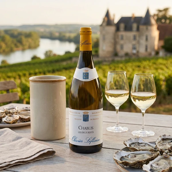 Chablis Les Deux Rives 2023 Olivier Leflaive 381520 by Olivier Leflaive color Hvid