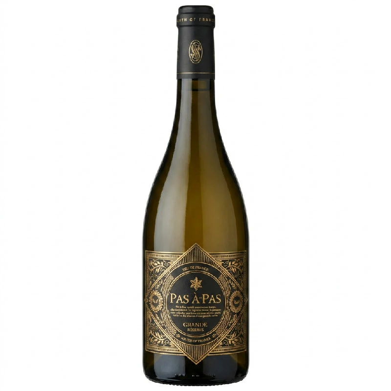 Pas á Pas Grande Réserve Chardonnay 75 cl 15030000 by Koop color Hvid