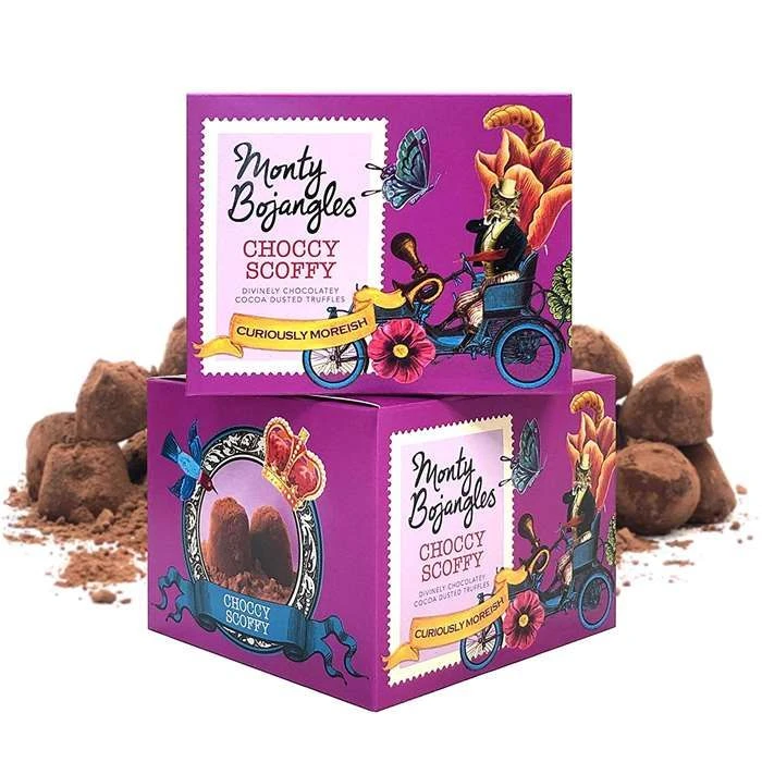 Monty Bojangles Chokoladetrøffel - Chokolade 150 G GBMON0101 by Monty Bojangles color Sort