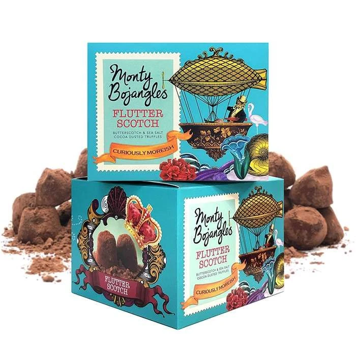 Monty Bojangles Chokoladetrøffel - Karamel/Havsalt 150 G GBMON0103 by Monty Bojangles color Sort