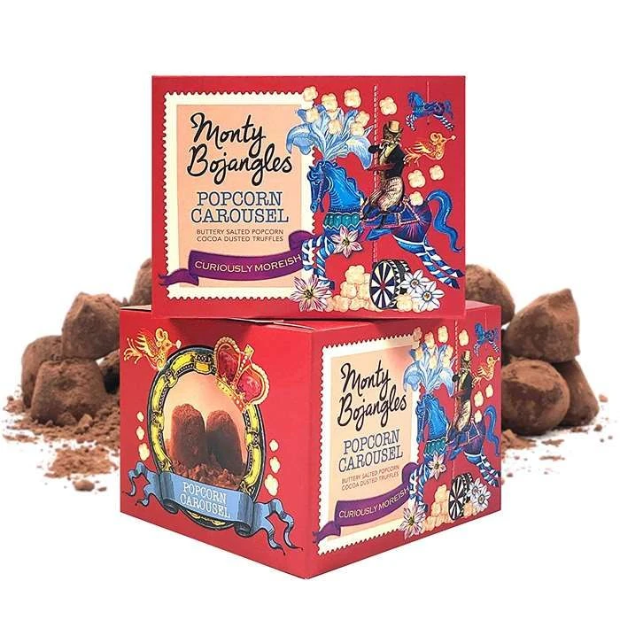 Monty Bojangles Chokoladetrøffel - Popcorn 150 G GBMON0109 by Monty Bojangles color Sort