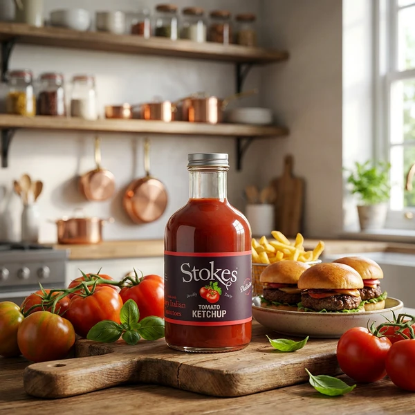 Stokes - Tomat Ketchup 580 g GBESS0502 by Stokes color Sort