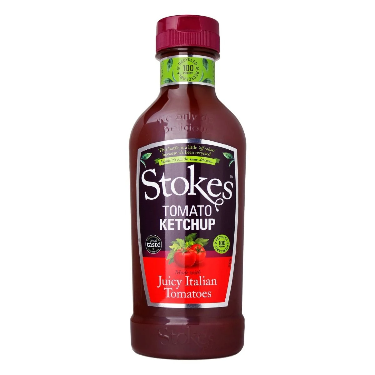 Stokes Tomat Ketchup (plastik) 485 g GBESS1101 by Stokes color Sort