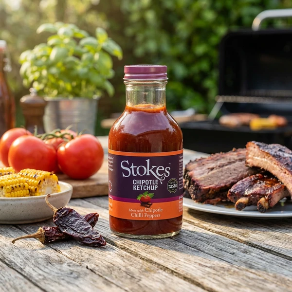 Stokes Chipotle Ketchup 300 g GBESS0501 by Stokes color Sort