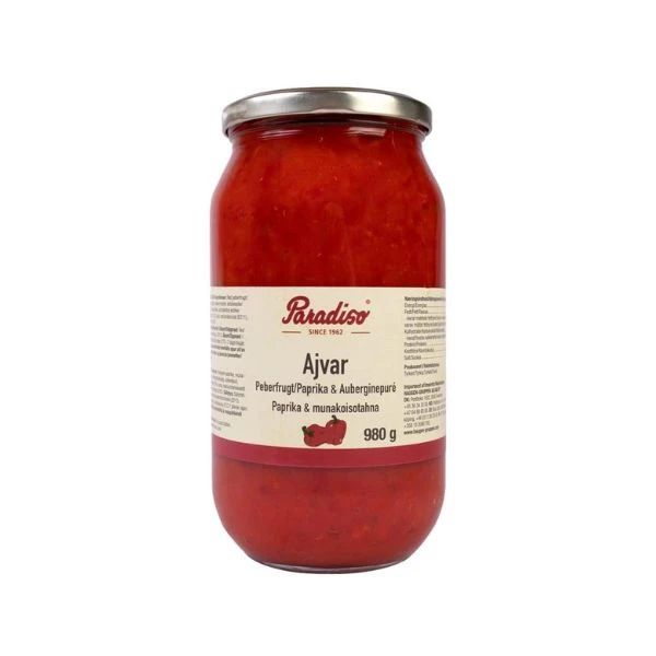 Paradiso Ajvar Peberfrugtpasta 960 G 213678 by PARADISO color Sort