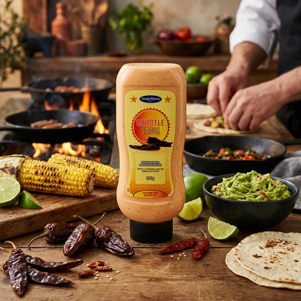 Chipotlesauce 890 g 215862 by Santa Maria color Sort