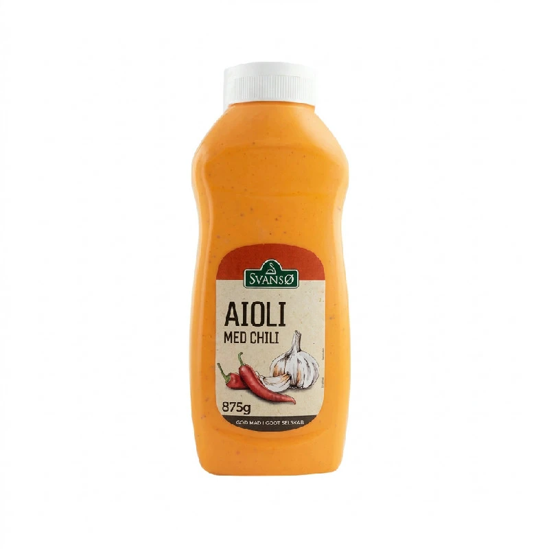 Svansø Aioli med Chili 97 cl 284691 by SVANSØ color Sort