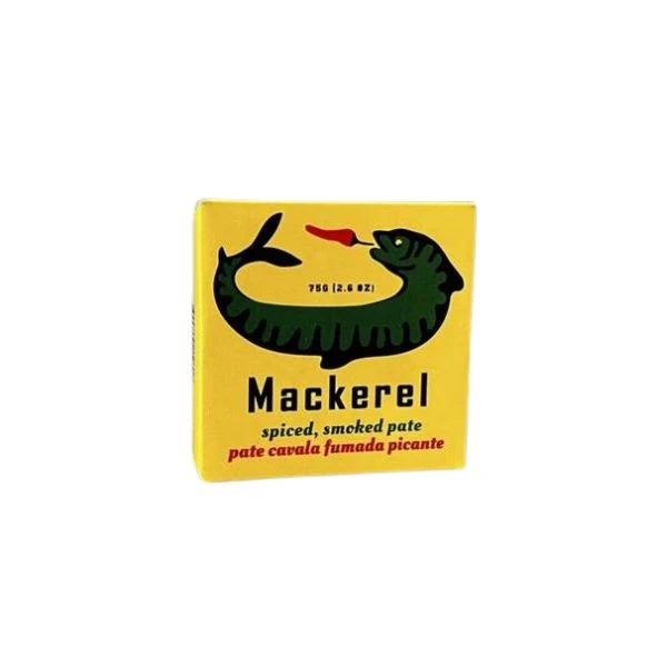 Makrelpaté Røget/Krydret 75 G 351789 by José Gourmet color Sort